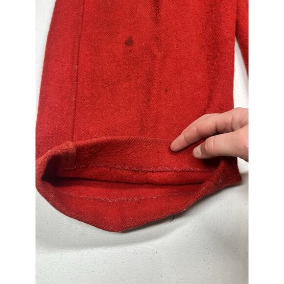 Vintage 50's North Country Men's Red Pants USA Minnesota Saint Paul hunting Wool - Picture 8 of 10